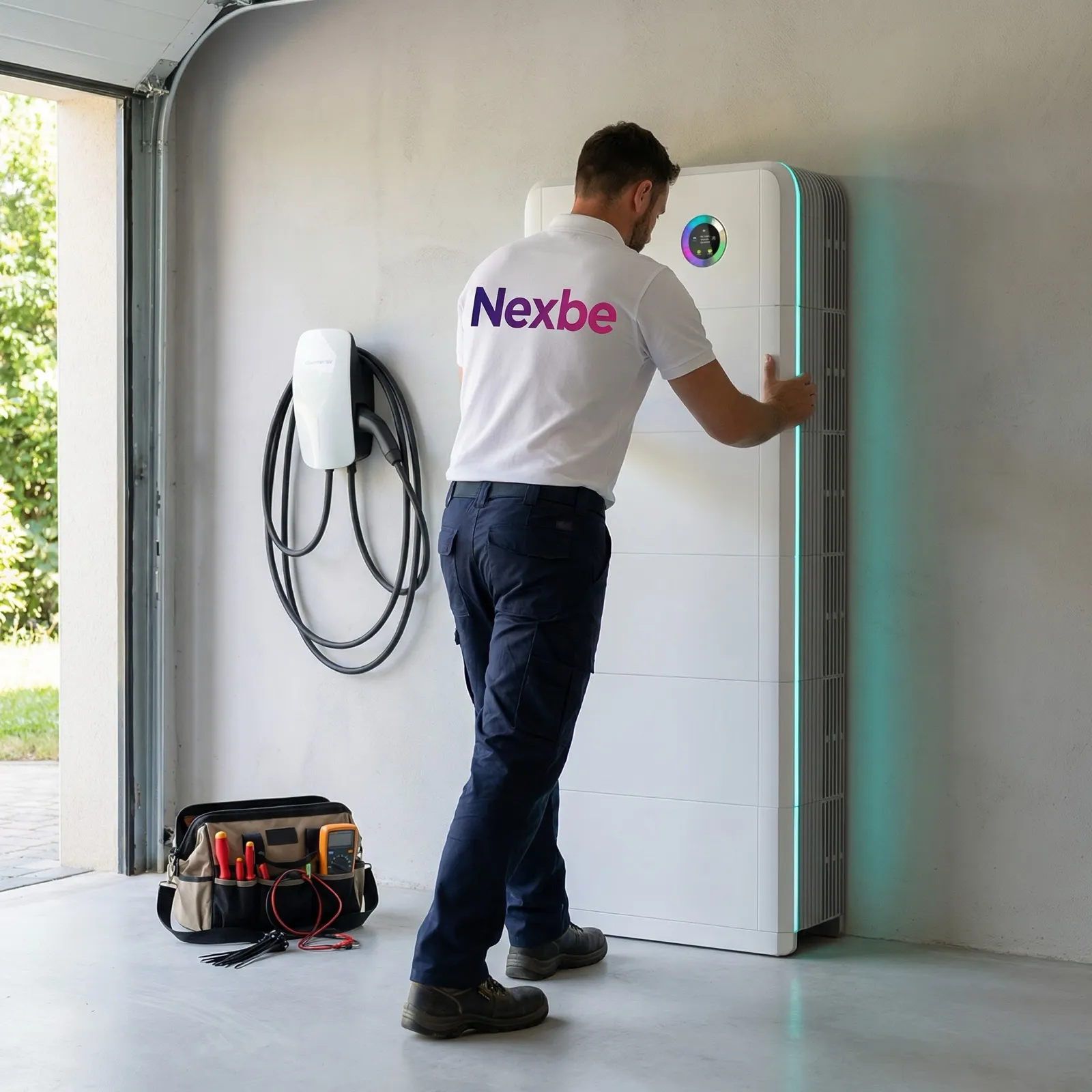 Monter NEXBE instaluje magazyn energii